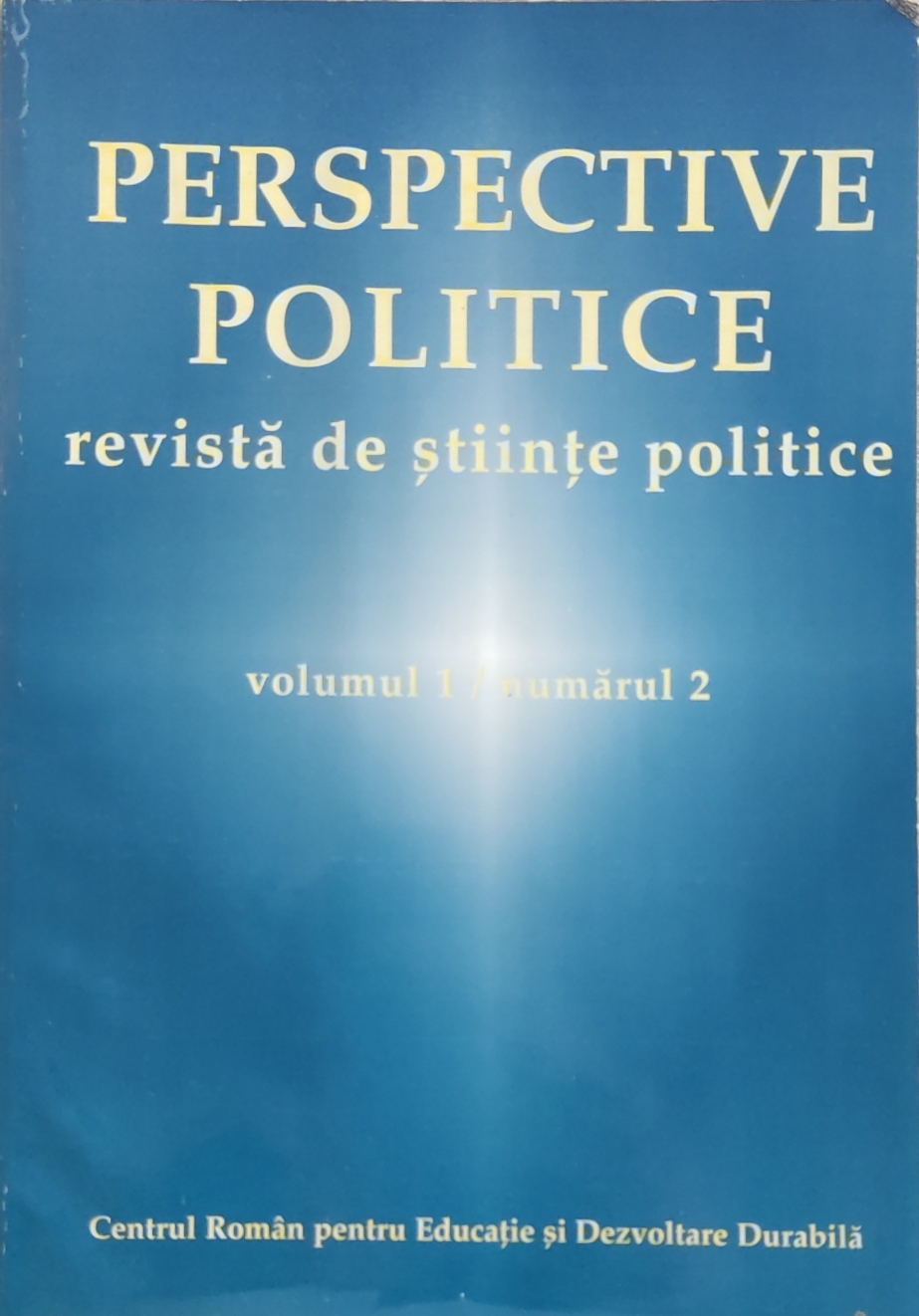 					View Vol. 1 No. 2 (2006): Perspective Politice
				