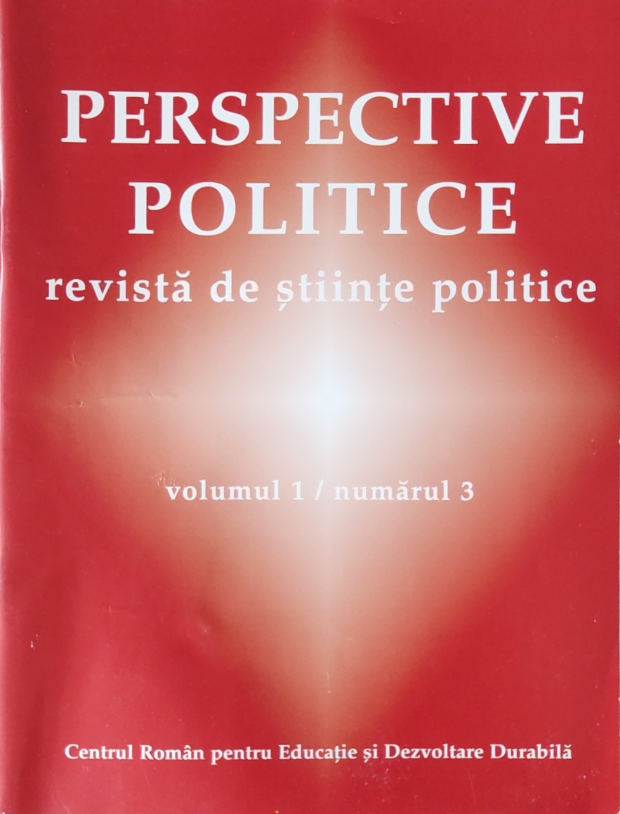 					View Vol. 1 No. 3 (2006): Perspective Politice
				